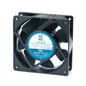 OA4715-23TB, Вентиляторы переменного тока AC Fan, 120x38mm, 230VAC, 110CFM, 24W, 44dBA, 3000RPM, Dual Ball Bearing, Terminals