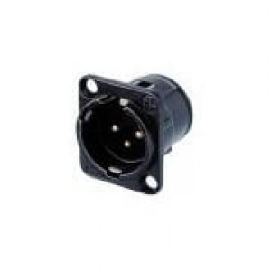 NC3MD-V-B, Разъемы XLR 3C MALE BLACK