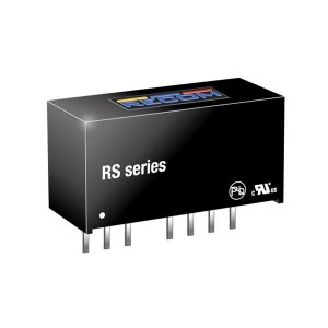 RS-4809S, Преобразователи постоянного тока в постоянный с изоляцией 2W DC/DC 1kV REG 2:1 36-72Vin 9Vout