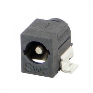 RASM712BK, Соединители питания для постоянного тока RT ANGLE SMT JACK 0.100" 2.5mm