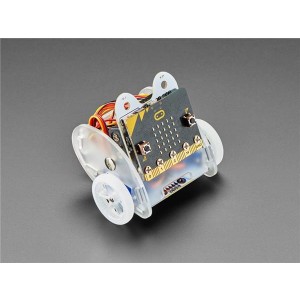 4442, Макетные платы и комплекты - ARM micro:bit Ring:Bit Buggy Car Robot (without micro:bit)