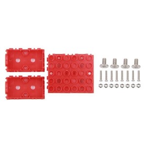 110070024, Принадлежности Seeed Studio  Grove - Red Wrapper 1*2(4 PCS pack)