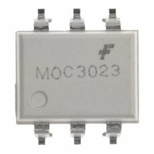 MOC3023SR2VM, Оптопара симисторная изоляция 5.3кВ 6SMD