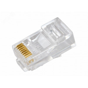 Джек компьютерный RJ45 (8P8C) кат.5E (уп.100шт) PROCONNECT 05-1021-6