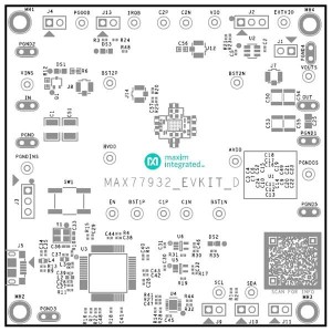 MAX77932EVKIT#, Средства разработки интегральных схем (ИС) управления питанием EVKIT for Switched Capacitor Converter