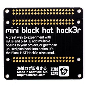 PIM171, Принадлежности Pimoroni Mini Black HAT Hack3r - PCB only