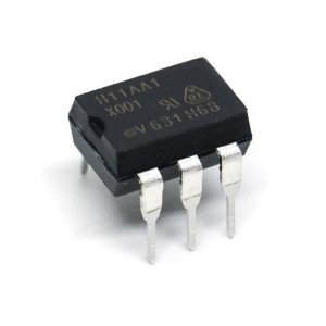 H11AA1-X001, Транзисторные выходные оптопары Phototransistor Out AC-In Single CTR 20%