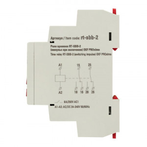 Реле времени RT-SBB-2 (импульс при включении) PROxima rt-sbb-2