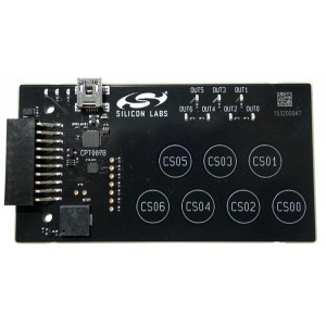 SLEXP8007A, Средства разработки тактильных датчиков CPT007B Capacitive Sense Evaluation Board