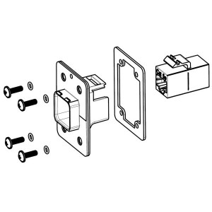 2-2120871-1, Модульные соединители / соединители Ethernet VARIANT 14 JACK METAL FO LC SNGL MDE