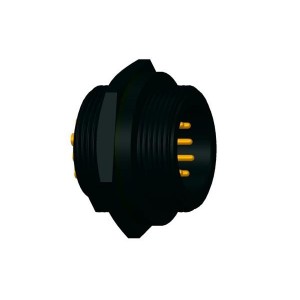 CD-10RMMS-SC7001, Стандартный цилиндрический соединитель REAR SCREW 10P M CONN M PIN