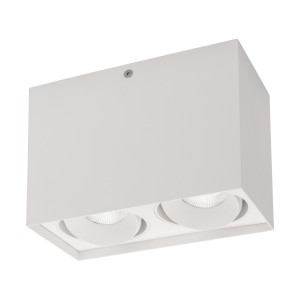 Светильник SP-CUBUS-S100x200WH-2x11W Warm White 40deg (Arlight, IP20 Металл, 3 года)