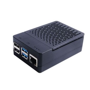 114992053, Принадлежности Seeed Studio  ABS H-Type Black Case for Raspberry Pi 4 B