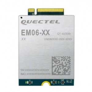 113990856, Радиочастотные модули Quectel EM06-E LTE Cat 6 M.2 Module - ODYSSEY X86J4105 Compatible