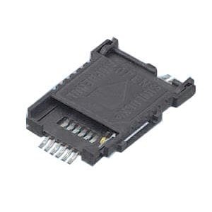 C707 10M006 537 2 U, Соединители для карт памяти Switch, Wide Solder Tails
