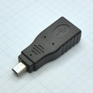 USB ADAPTER USB AF/ miniUSB 5BM, переходник