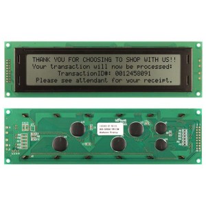 NHD-0440AZ-RN-FBW, Модули сивольных ЖК-дисплеев и комплектующие FSTN (+) Refl 190.0 x 54.0