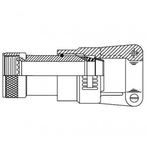 M85049/1817W06, Круговой мил / технические характеристики корпусов разъемов Backshell