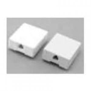 32-2038W, Модульные соединители / соединители Ethernet SURFACE MOUNT JACK 8 COND. WHITE