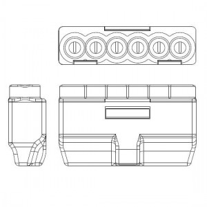 2324697-2, Клеммы PUSHGRIP CONNECTOR 2P