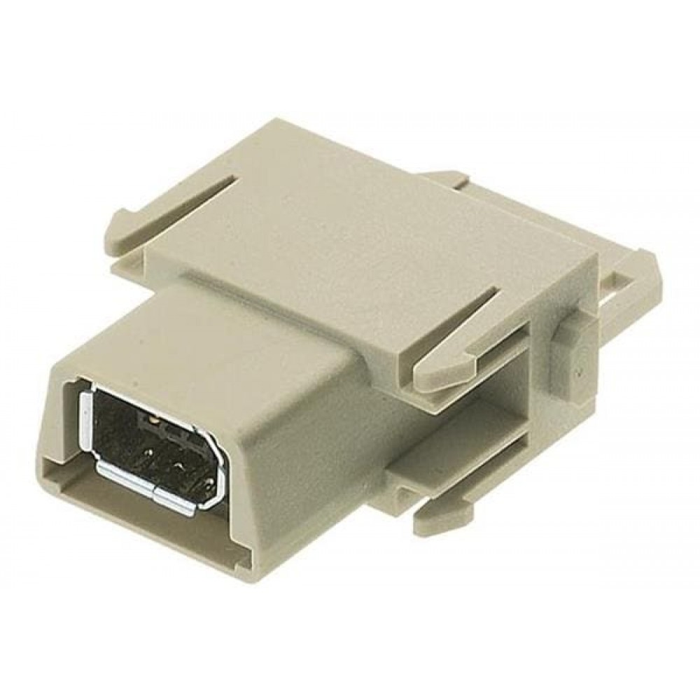 Разъем изображение. HARTING-USB-Connector-circular-Flange-built-in.