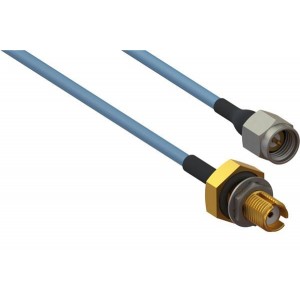 7029-3410, Соединения РЧ-кабелей SMA Female Keyed (12 embly for .085 Cable