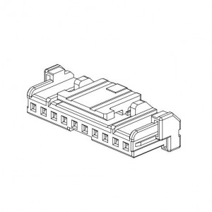 505570-0501, Проводные клеммы и зажимы MicroLockPlus 2mm SR Rec Hsg 5Ckt w/PsLck