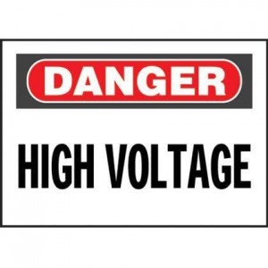PPS0710D72, Таблички и промышленные предупредительные знаки ADH Sign Poly 'Danger High V