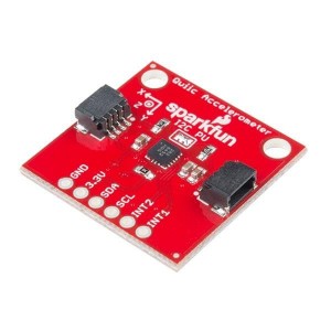 SEN-14587, Инструменты разработки датчика ускорения SparkFun Triple Axis Accelerometer Breakout - MMA8452Q (Qwiic)