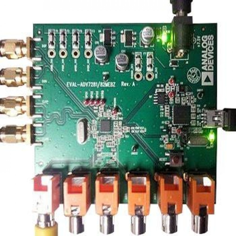 EVAL-ADV7282MEBZ, Средства разработки интегральных схем (ИС) видео  EVALUATION BOARD CSI MIPI OUTPUT Analog Devices, Inc. купить оптом и в  розницу