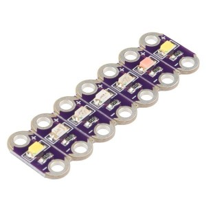 DEV-13903, Принадлежности SparkFun LilyPad LED Rainbow (6 colors)