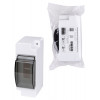 Бокс КМПн-1/2 для наруж. уст. с п/прозрачной крышкой, IP30 НАРОДНЫЙ SQ0907-0601