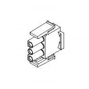 1586377-1, Штыревые и гнездовые соединители 03P PLUG HSG NAT