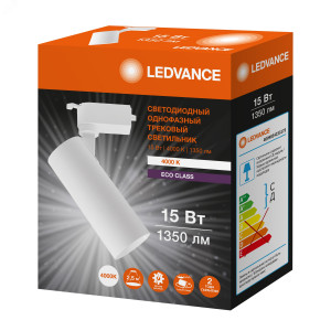 Светильник трековый ECO 1PH LEDVANCE 15Вт 1350Лм 4000КIP20 4099854233173