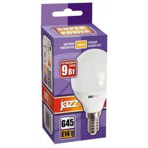 Лампа светодиодная PLED-SP 9Вт G45 шар 3000К тепл. бел. E14 820лм 230В 2859570A