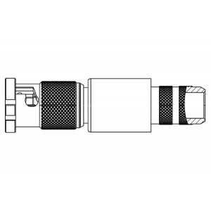 UHDMB05, РЧ соединители / Коаксиальные соединители Micro BNC Plug UHD 12GHz 4505R Cable