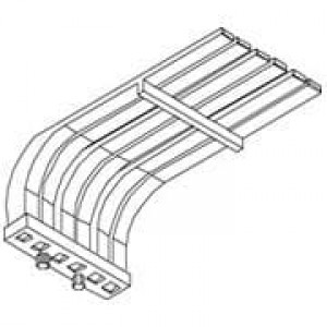 LPF-R061251S, Светодиодные трубки 2x5mm Rect 6 Unit Rt Angle Lght Pipe