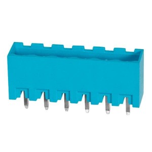 TBP01R2-508-06BE, Съемные клеммные колодки Terminal block, pluggable, 5.08, receptical, 6 pole, blue