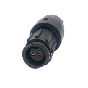 W16280-2SG-P-318, Стандартный цилиндрический соединитель Cable End 2 Sockets Crimp 318 Backshell