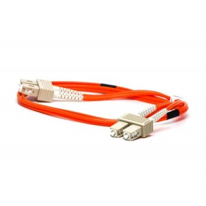 SCSC-6DTP010, Соединения оптоволоконных кабелей Fiber Optic Dplx OM1 Multimode SC/SC 1M