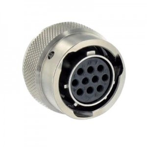 UT0W61210PH, Стандартный цилиндрический соединитель 10P Strt Pin Plug Shell Size 12
