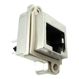 SS-60400-003, Модульные соединители / соединители Ethernet Cat6 Vert SealJack G/YLED M3 x 0.5 Thrd