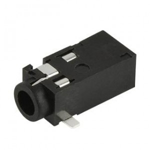 SJ-2503A-SMT-TR, Телефонные разъемы 2.5mm SMT low profle 3 conductor 0 switch