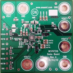 NCV97310MW33GEVB, Средства разработки интегральных схем (ИС) управления питанием ANALOG AUTOMOTIVE