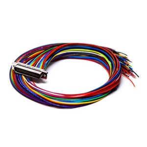 MWDM2L-69S-6K7-18B, Соединители D-Sub Micro-D MICRO D PREWIRED CON 69CNT SKT #26AWG