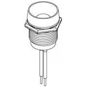 SSI-LXR4915SID-150, Светодиодные панельные индикаторы 10mm Chrome 6