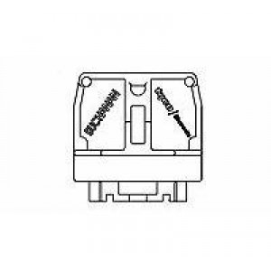 1546163-1, Комплектующие для клеммных колодок END SECTION FLAT