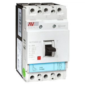 Выключатель автоматический 3п 80А 35кА AV POWER-1/3 TR AVERES mccb-13-80-TR-av