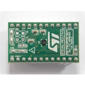 STEVAL-MKI174V1, Инструменты разработки датчика ускорения LIS2DS12 adapter board for standard DIL24 socket