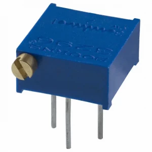 3296P-1-502LF, TRIMMER 5K OHM 0.5W PC PIN